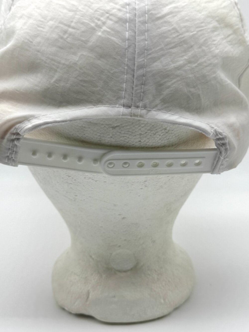 Vintage Brooks Sports Snapback Rope Hat White Retro Running - Picture 5 of 10